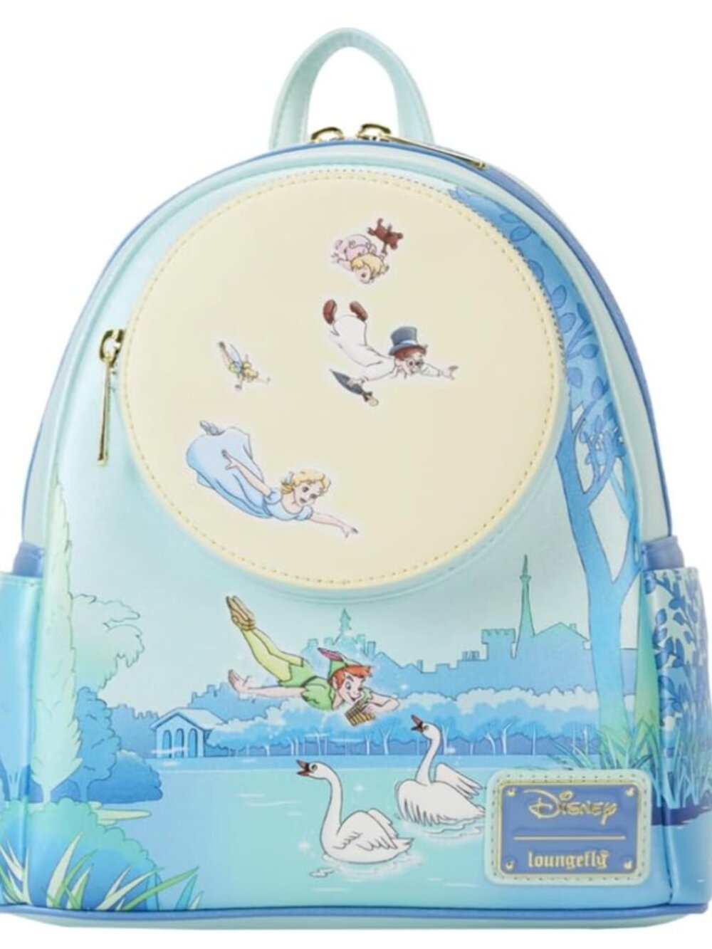 Loungefly Disney Peter Pan Night Glitter Mini Backpack